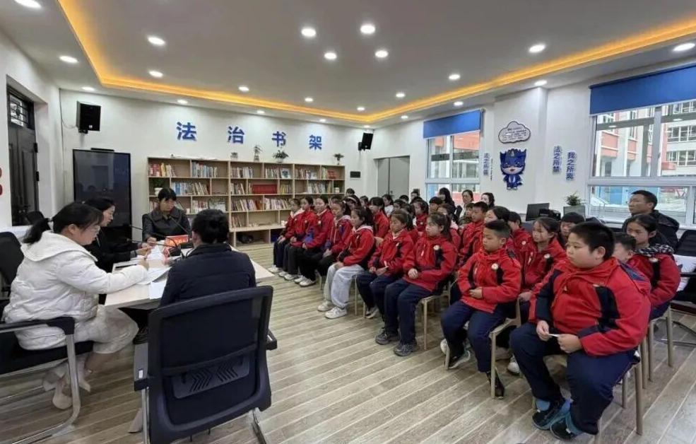 六盤水市水城區(qū)開展“少年律師”觀摩模擬調(diào)解培訓(xùn)活動